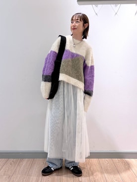 「アイテム（ワンピース/ドレス）」を使った、y_nさん（レディース・163cm・30代）の冬コーディネート