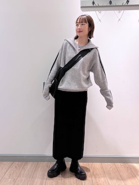 「アイテム（ワンピース/ドレス）」を使った、y_nさん（レディース・163cm・30代）の冬コーディネート