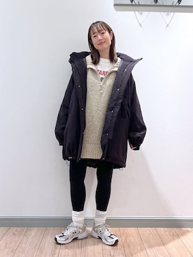 y_nさん(レディース・163cm)の冬コーディネート