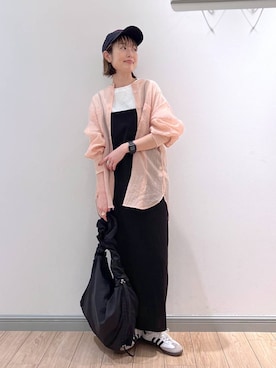 「アイテム（ワンピース/ドレス）」を使った、y_nさん（レディース・163cm・30代）の春コーディネート