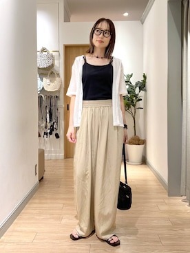 y_nさん(レディース・163cm)の夏コーディネート