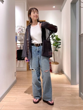 y_nさん（レディース・163cm）の夏コーディネート