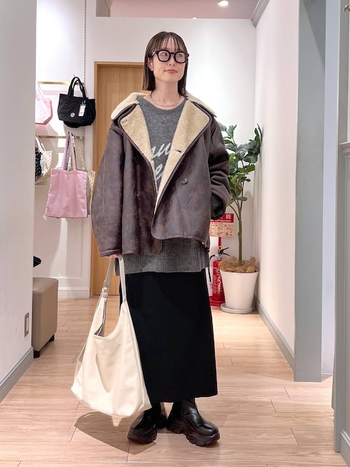 セール】ムートンジャケット 580818（ムートンコート）｜LOWRYS FARM