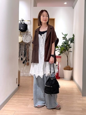 y_nさん(レディース・163cm)の夏コーディネート