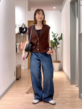 「アイテム（チョーカー）」を使った、y_nさん（レディース・163cm）の夏コーディネート