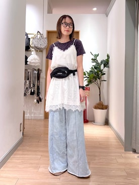 y_nさん(レディース・163cm)の夏コーディネート