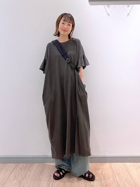 LOWRYS FARM（ローリーズファーム）の「BIGフリルワンピース