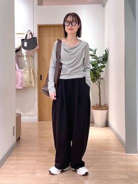 y_nさん(レディース・163cm)の冬コーディネート