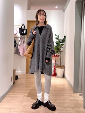 y_nさん（レディース・163cm）の冬コーディネート