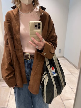 「LOWRYS FARM（ローリーズファーム）のアイテム（ベルト）」を使った、y_nさん（レディース・163cm）の秋コーディネート