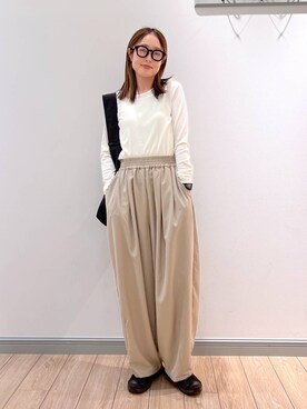 「LOWRYS FARM（ローリーズファーム）のLFポーチツキショルダー 284037（ショルダーバッグ）」を使った、y_nさん（レディース・163cm）の春コーディネート