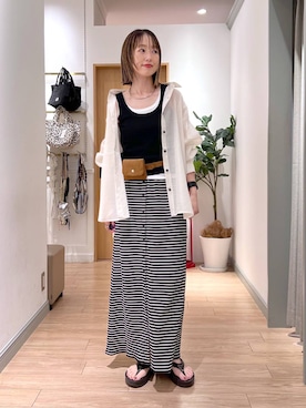 y_nさん（レディース・163cm）の夏コーディネート