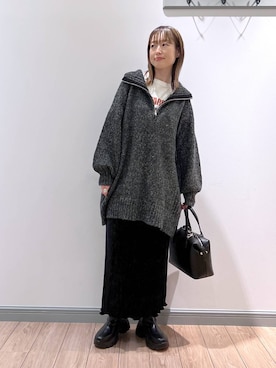 y_nさん(レディース・163cm)の冬コーディネート