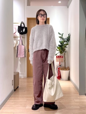 y_nさん(レディース・163cm)の冬コーディネート
