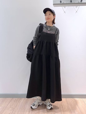「アイテム（ワンピース/ドレス）」を使った、y_nさん（レディース・163cm・30代）の冬コーディネート