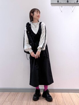 「アイテム（ワンピース/ドレス）」を使った、y_nさん（レディース・163cm・30代）の冬コーディネート
