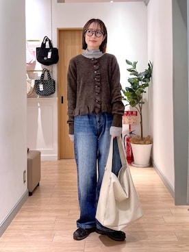 y_nさん(レディース・163cm)の冬コーディネート