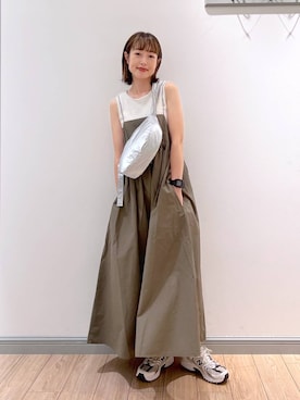 「アイテム（ワンピース/ドレス）」を使った、y_nさん（レディース・163cm・30代）の夏コーディネート