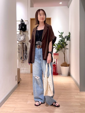 y_nさん（レディース・163cm）の夏コーディネート