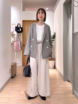 y_nさん（レディース・163cm）の冬コーディネート