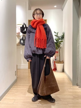 y_nさん（レディース・163cm）の冬コーディネート