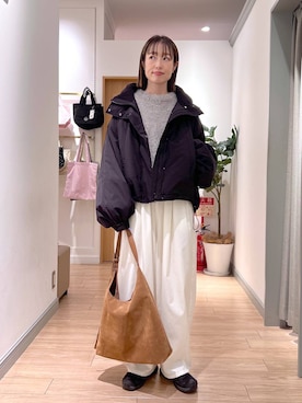 y_nさん（レディース・163cm）の冬コーディネート