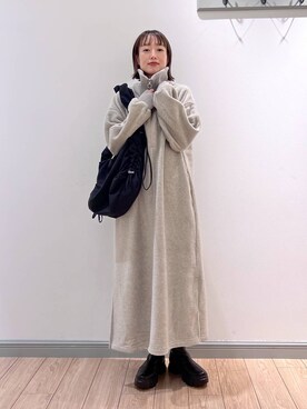 「アイテム（ワンピース/ドレス）」を使った、y_nさん（レディース・163cm・30代）の秋コーディネート