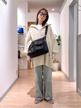 y_nさん(レディース・163cm)の冬コーディネート