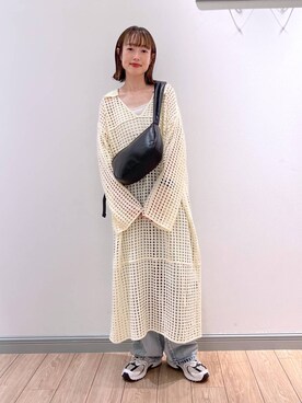 「アイテム（ワンピース/ドレス）」を使った、y_nさん（レディース・163cm・30代）の夏コーディネート