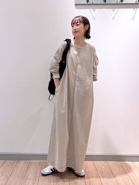 「アイテム（ワンピース/ドレス）」を使った、y_nさん（レディース・163cm・30代）の秋コーディネート