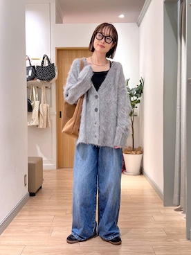 「アイテム（チョーカー）」を使った、y_nさん（レディース・163cm）の秋コーディネート