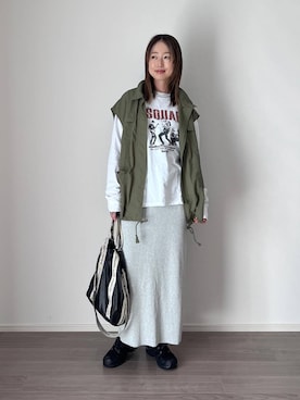 y_nさん（レディース・163cm）の春コーディネート