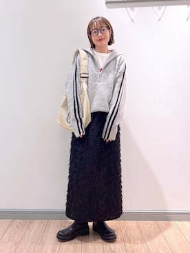 「アイテム（ワンピース/ドレス）」を使った、y_nさん（レディース・163cm・30代）の冬コーディネート