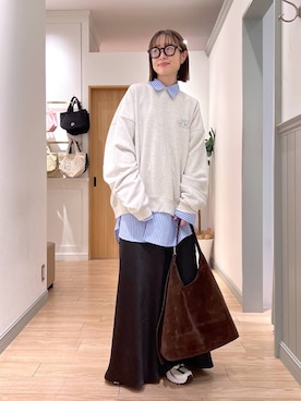 y_nさん（レディース・163cm）の冬コーディネート