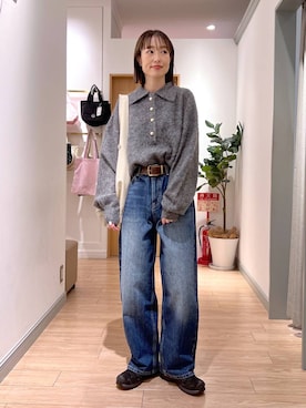 y_nさん(レディース・163cm)の冬コーディネート