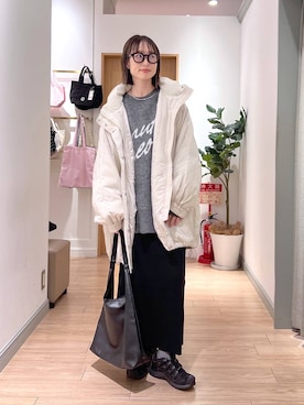 y_nさん(レディース・163cm)の冬コーディネート