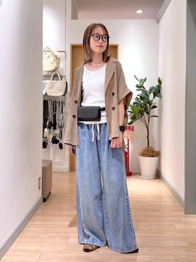 y_nさん(レディース・163cm)の夏コーディネート