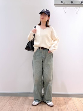 「Elura（エルーラ）のアイテム」を使った、y_nさん（レディース・163cm）の秋コーディネート