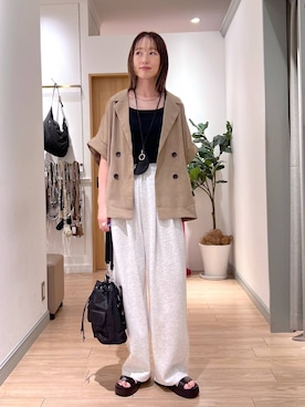 y_nさん(レディース・163cm)の夏コーディネート