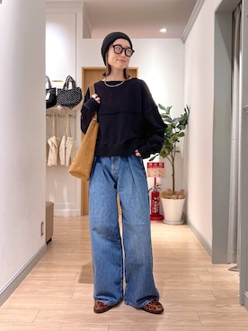 「LOWRYS FARM（ローリーズファーム）のアイテム（ベルト）」を使った、y_nさん（レディース・163cm）の秋コーディネート