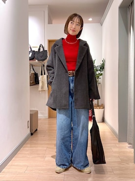 y_nさん(レディース・163cm)の秋コーディネート