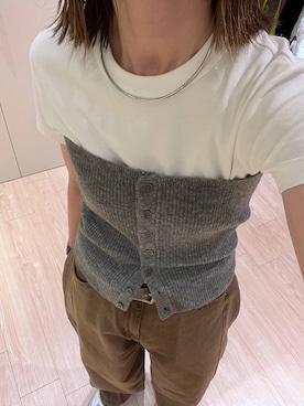 「LOWRYS FARM（ローリーズファーム）のアイテム（ベルト）」を使った、y_nさん（レディース・163cm）の夏コーディネート