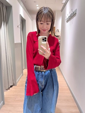 「LOWRYS FARM（ローリーズファーム）のアイテム（ベルト）」を使った、y_nさん（レディース・163cm）の秋コーディネート