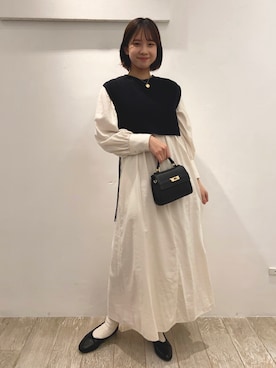 「アパートバイローリーズ」｜「アイテム（その他）」を使った、𝐚 𝐫 𝐢 𝐬 𝐚さん（レディース・161cm）の冬コーディネート