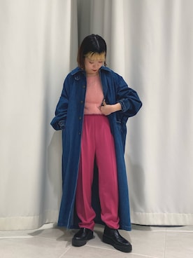 ぶくろさん（レディース・150cm）の春コーディネート