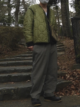 バナナ男さん（メンズ・176cm）の春コーディネート