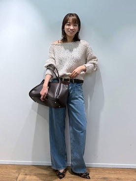 「upperhights（アッパーハイツ）のアイテム」を使った、あめさん（レディース・168cm）の秋コーディネート