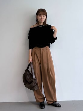 「BABYLONE（バビロン）のアイテム」を使った、あめさん（レディース・168cm）の夏コーディネート