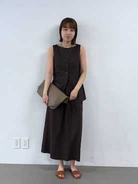 「BABYLONE（バビロン）のアイテム」を使った、あめさん（レディース・168cm）の春コーディネート