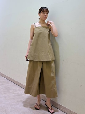 「MOHI（モヒ）のアイテム」を使った、あめさん（レディース・168cm）の夏コーディネート